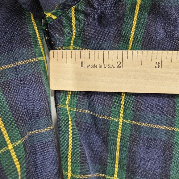 Ralph Lauren‎ Shirt Mens Medium Button Down Plaid Long Sleeve M Casual Preppy - Picture 7 of 10